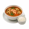 Суп Том ям с креветкой и рисом 60 гр в Мята Food по цене 450