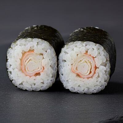 Эби хосомаки в ОЛИО пицца и суши по цене 255 ₽