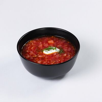 Борщ с мясом в Metro по цене 260 ₽