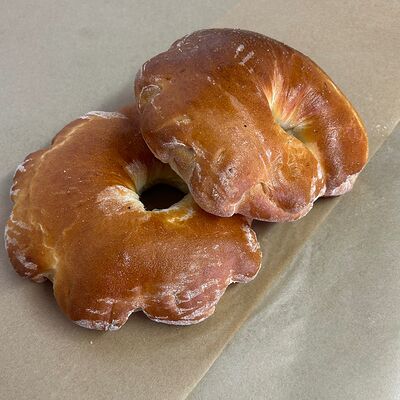 Булочка со сгущенкойв Пирожковая по цене 100 ₽