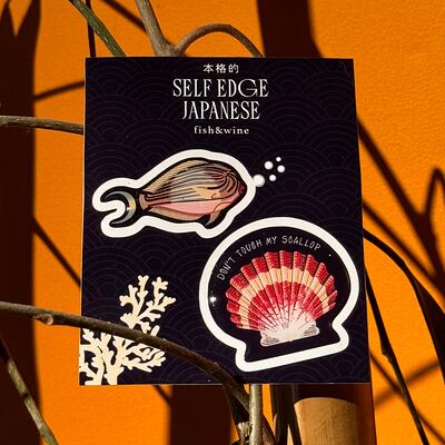 Стикерпак Don't touch my soallopв Self Edge Japanese по цене 650 ₽