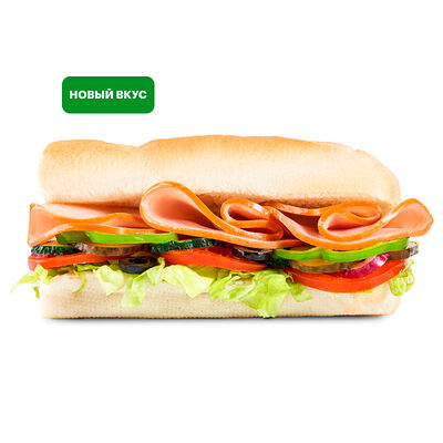 Сендвич с индейкой в Subway по цене 352 ₽