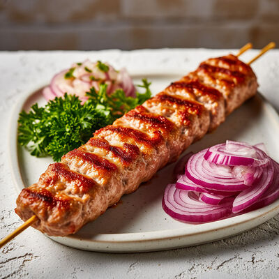 Люля-кебаб из свинины 150/15/20 гр в Банхоф по цене 249 ₽