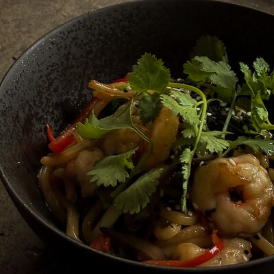 Удон с креветкой в Voodoo bar по цене 840 ₽