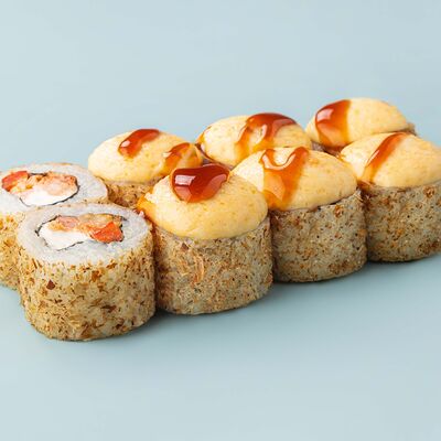 Ролл Запечённый с креветкой в Сушилка по цене 625 ₽