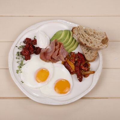 Сборный завтрак в Double Coffee по цене 4400 ₸