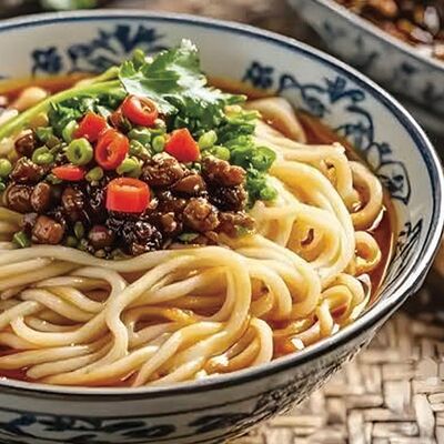 D6 Острая лапша по-сычуаньски 四川担担面 в Charlie tea по цене 620 ₽