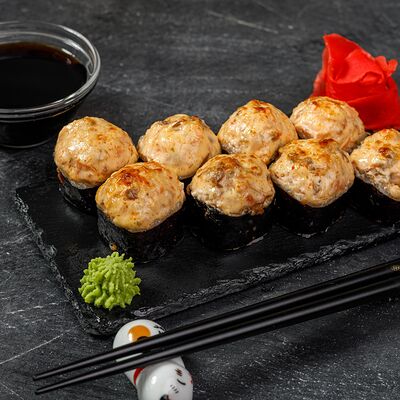 Запечённый с лососем в Sushi Pizza Top по цене 490 ₽