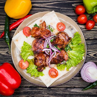 Шашлык из cвинoй шейки в Шаурма№1 по цене 680