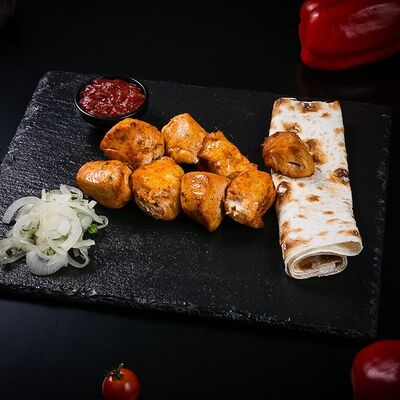 Шашлык из куриной грудки в SanchoPancho по цене 499 ₽