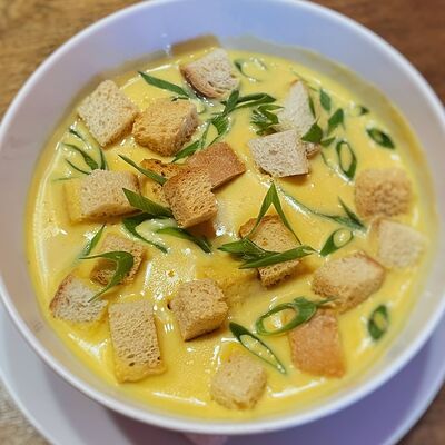 Сырный крем-суп в Суп с котом по цене 520 ₽