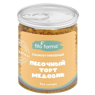 Песочный торт без сахара Медовик в Ничего лишнего по цене 350 ₽