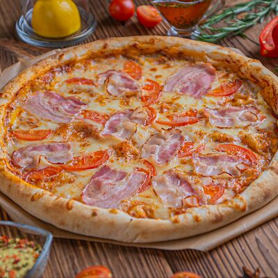 Пицца Карбонара в Дон Бургер по цене 790 ₽