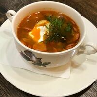 Домашняя солянка в Craft Lab Cafe