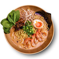 Суп Рамен с мисо и креветками в Ramen & Wok by Gaijin