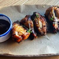 Крылышки BBQ в Смокер