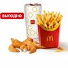 Креветки (6 шт.) Большой МакКомбо в Макдоналдс по цене 345