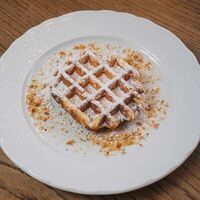 Льежская вафля в Manneken Pis