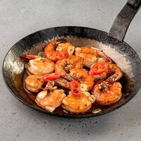 Гамбас в чесночном масле в Табаско