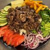 Doner с говядиной на тарелке в Azelow по цене 649