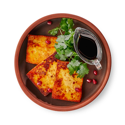 Жареный адыгейский сыр с соусом наршараб в Старик хинкалыч по цене 510 ₽