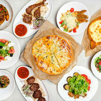 Логотип Кафе кавказской кухни Хурма