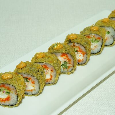 Горячий ролл копченный лось в СУШИSELL по цене 642 ₽