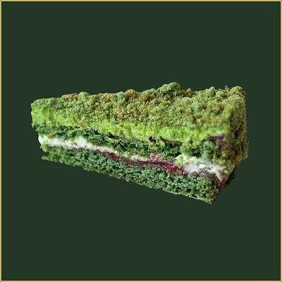 Торт Фисташковый с малиной в Happy Fish Premium по цене 392 ₽