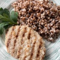 Котлета куриная и гречав Сказка