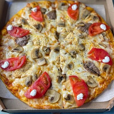 Пицца Ассорти в Настроение вкуса по цене 835 ₽