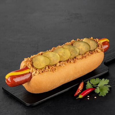 Датский хот-дог с чоризо колбаскойв Stardogs по цене 329 ₽