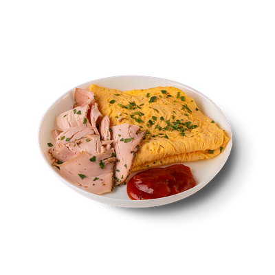 Омлет с пастрами и соусом Сальсав STARS COFFEE по цене 440 ₽