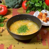 Куриная лапша с чесночным крутоном в АйДаБаран