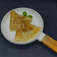 Блинчики со сметанойв Кафе сон у моря