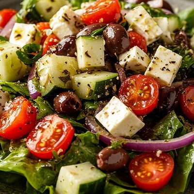 Салат Греческий в Вкусноед по цене 375 ₽