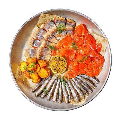 Рыбный микс домашнего посола в Каспийка по цене 1850 ₽