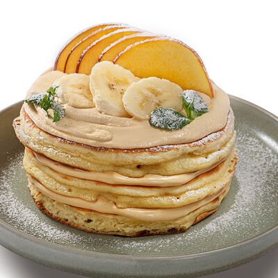 Панкейки с кремом из вареной сгущенки в Сгущенка по цене 660 ₽