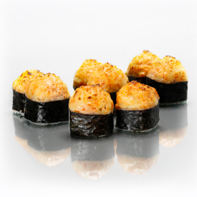 Запеченный ролл с лососем в Суши ням по цене 468 ₽