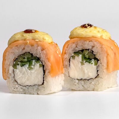 Филка люкс запеченная в Филка роллы по цене 686 ₽