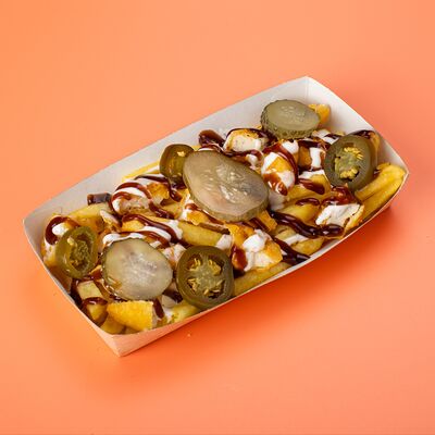 Картошка бокс с наггетсами в Лаваш-кебаб по цене 337 ₽