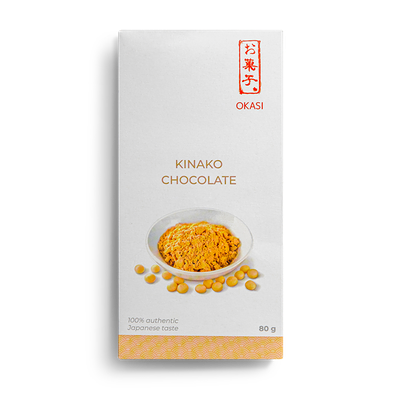 Белый шоколад Okasi с кинако в Кухня на районе по цене 229 ₽