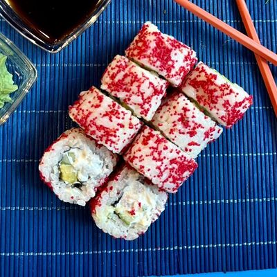 Калифорния с креветкой в Уфтанма по цене 449 ₽