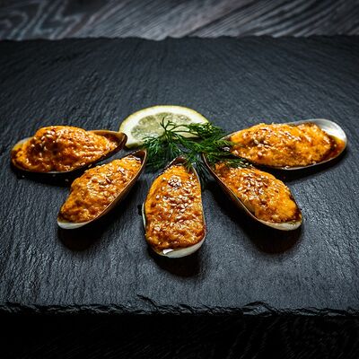 Baked Mussels Kiwi в Sushi Shop Company по цене 419 ₽