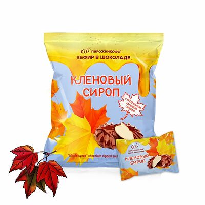 Зефир Пирожникофф Кленовый сироп в шоколаде в Пирожникофф по цене 235 ₽