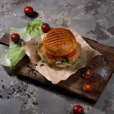 Бургер с рыбой в Злаки маки по цене 320 ₽