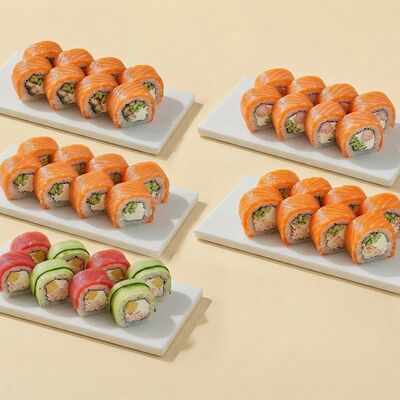 Сет сливочный 40шт в Kasabi Wooo по цене 3895 ₽