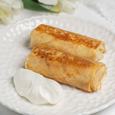 Блинчики с ветчиной и сыром в Та самая на Хмельницкого по цене 351 ₽