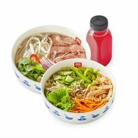 Комбо №5: Суп на выбор, Салат с курицей, Морс в ДЕД ХО