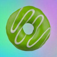 Пончик Apple в Donutsday