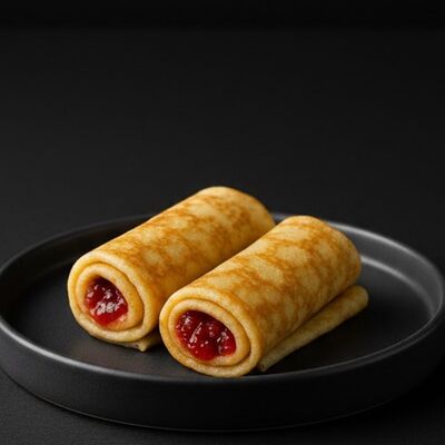 Блинчики с клубникой в Holy salt Шаурма Шашлык по цене 255 ₽